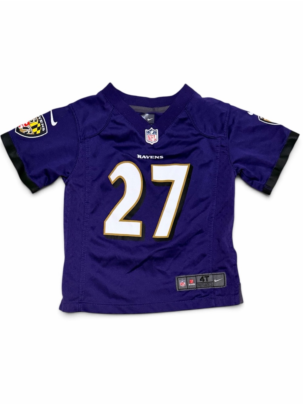 NFL Baltimore Ravens Purple Youth #27 Jersey